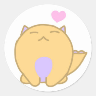 Rond Sticker à secteurs