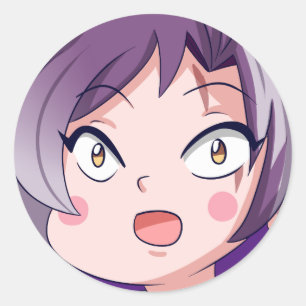 Rond Sticker à visage de Valk Pikachu