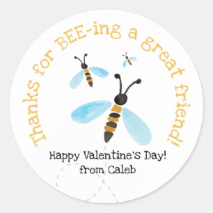 Rond Sticker Abee Valentine