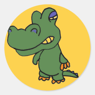 Rond Sticker AG-Alligator