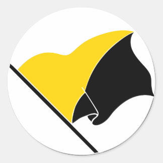 Rond Sticker Anarcho Capitalism