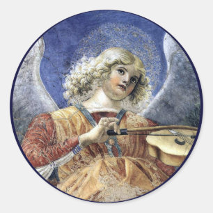 Rond Sticker Angel Fine Art Renaissance