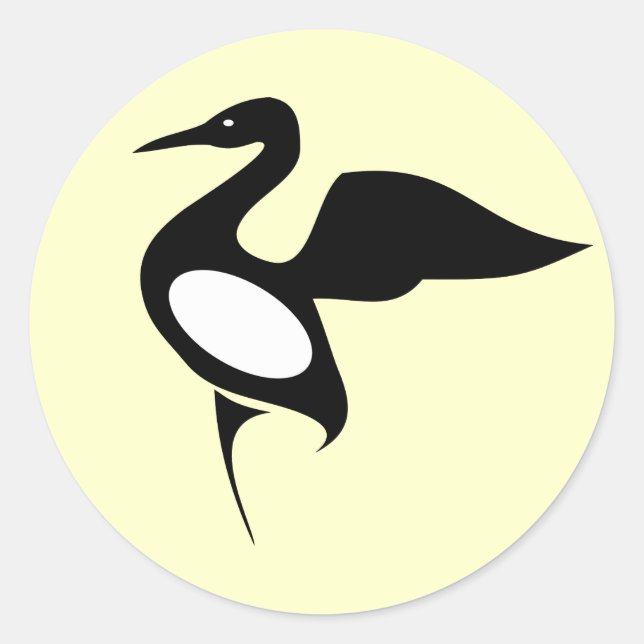 Rond Sticker Anishinabek Dodem Mong (Devant)