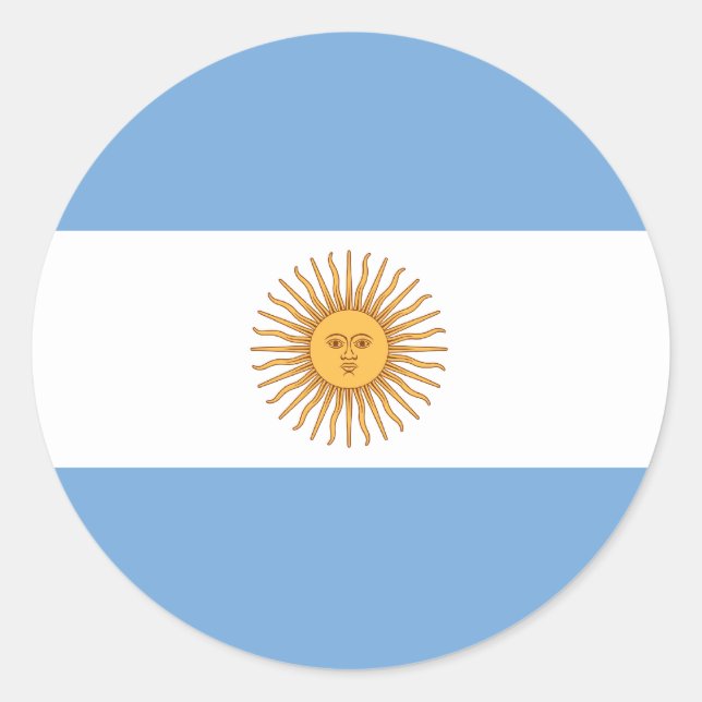 Rond Sticker Argentine (Devant)