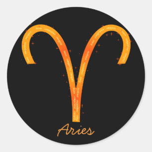 Rond Sticker Aries