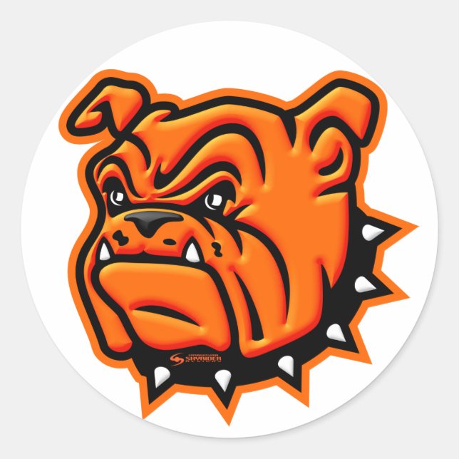 Rond Sticker Artesia "Big Bulldog" (Devant)