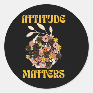 Rond Sticker Attitude S
