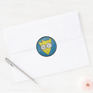 Rond Sticker au poulet