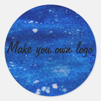 Rond Sticker avec votre logo