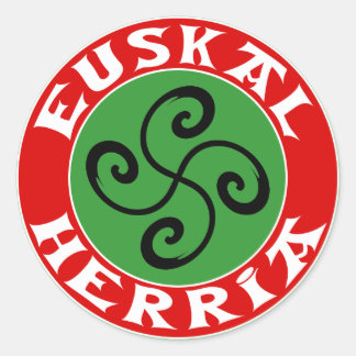 Rond Sticker basque