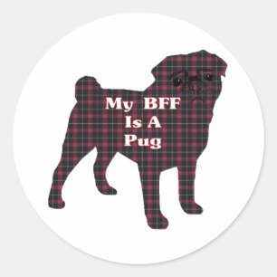 Rond Sticker BFF carlin