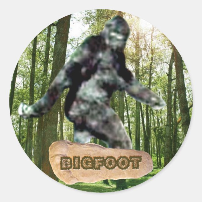 Rond Sticker Bigfoot (Devant)