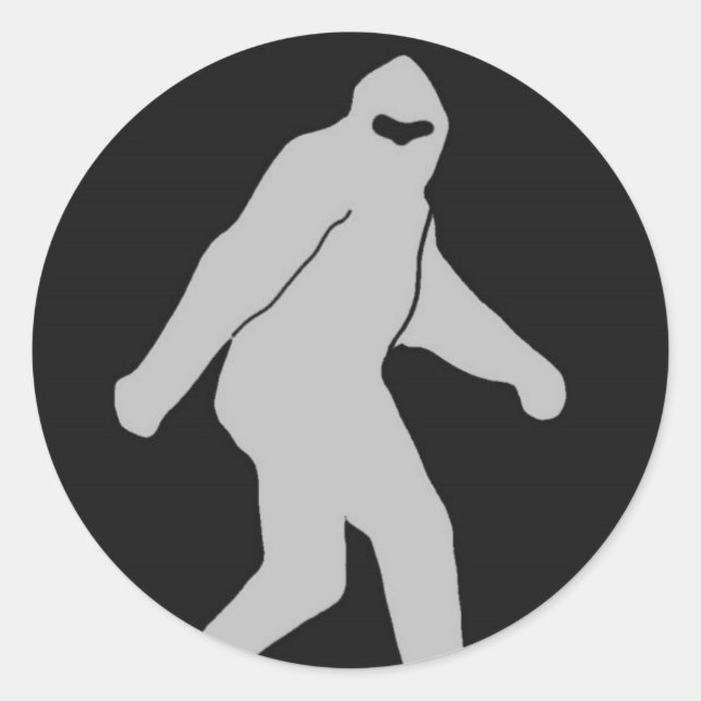 Rond Sticker Bigfoot (Petit) (Devant)