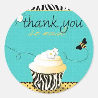Rond Sticker Birthday Bee TY
