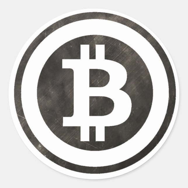 Rond Sticker Bitcoin (Devant)