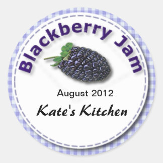 Rond Sticker Blackberry Jam