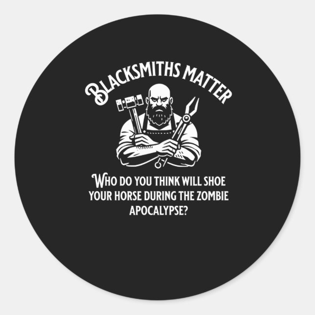 Rond Sticker Blacksmiths (Devant)