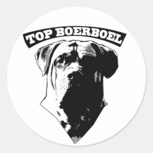 Rond Sticker Boerboel supérieur