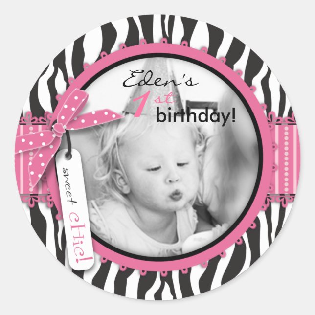 Rond Sticker Boutique Chic 3 (Devant)