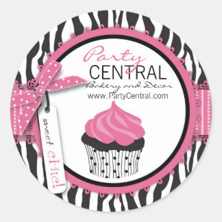 Rond Sticker Boutique Chic Business