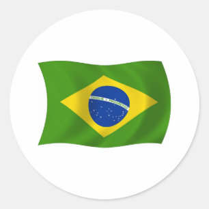Rond Sticker brésilien