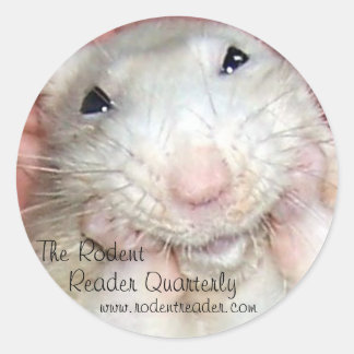 Rond Sticker Bridget Rat pour animaux B