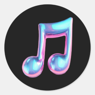 Rond Sticker Bubblegum Beats