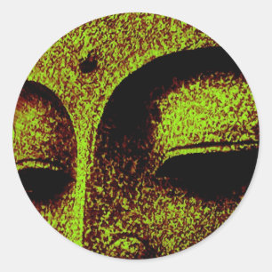 Rond Sticker BUDDHA