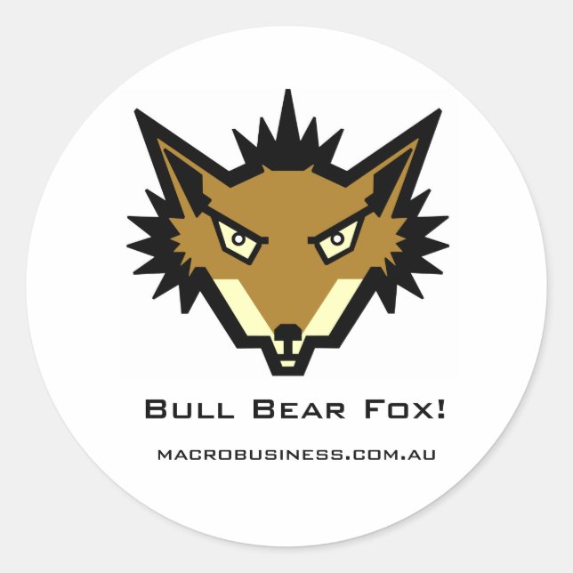 Rond Sticker Bull Bear Fox Neo Reynard (Devant)