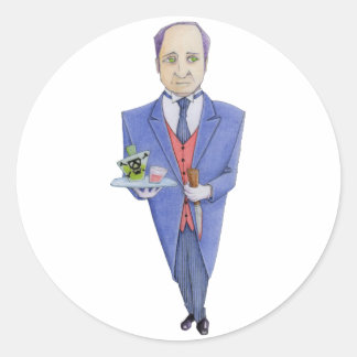 Rond Sticker Butler