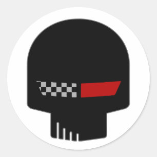 Rond Sticker C4 Corvette JAKE