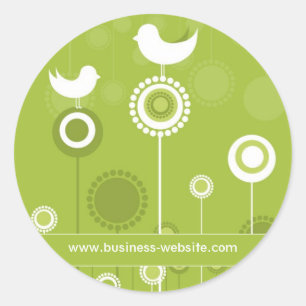 Rond Sticker cadeau créatif