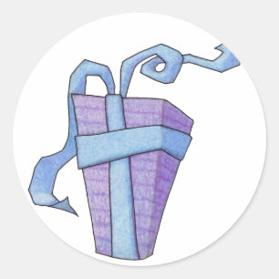 Rond Sticker cadeau Critter Cedric