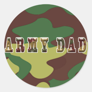 Rond Sticker Camouflage