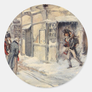 Rond Sticker Carol de Noël