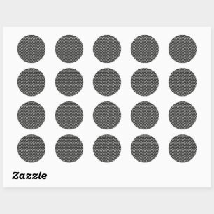 Rond Sticker Carré Motif pour lames gothiques