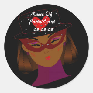 Rond Sticker "C'est mon parti"