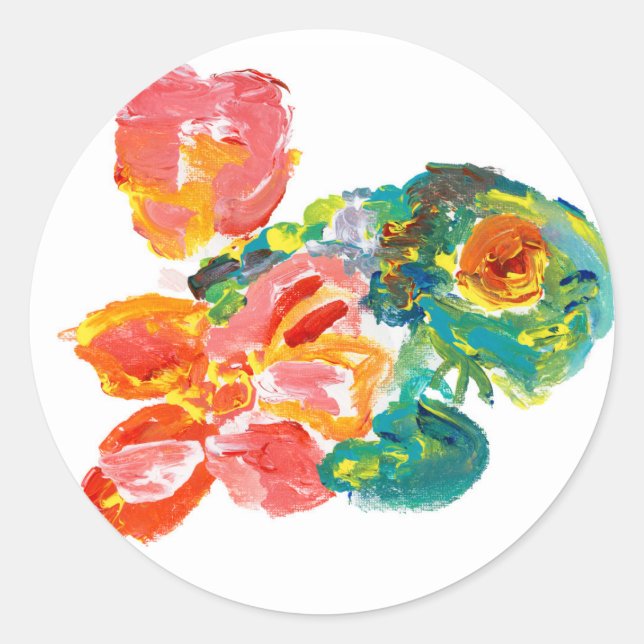 Rond Sticker Chameleon (Devant)