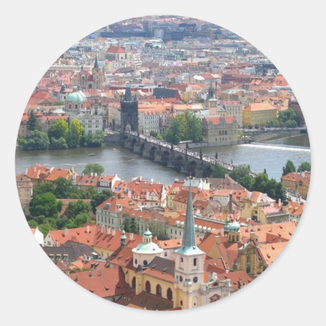 Rond Sticker Charles Bridge (Devant)