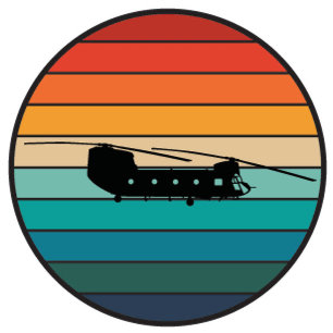 Rond Sticker Chinook