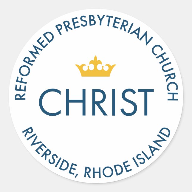 Rond Sticker ChristRPC grand (Devant)