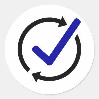 Rond Sticker circulaire LogCheck