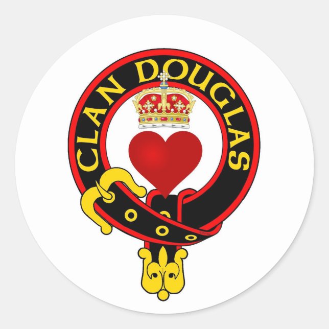 Rond Sticker Clan Douglas Crest (Devant)