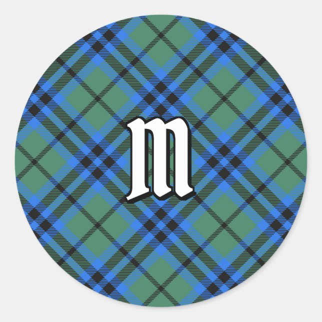 Rond Sticker Clan Keith Tartan Classic Round (Devant)