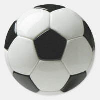 Sticker Classic Round Ball
