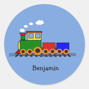 Rond Sticker classique petit train