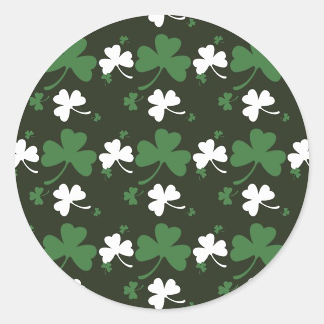 Rond Sticker Clovers (Devant)