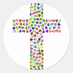 Rond Sticker Coeur