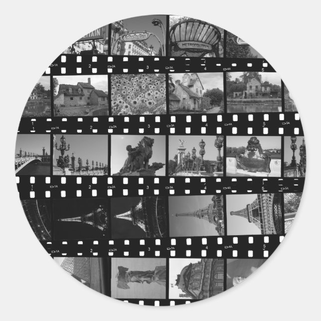 Rond Sticker Collections Paris (Devant)