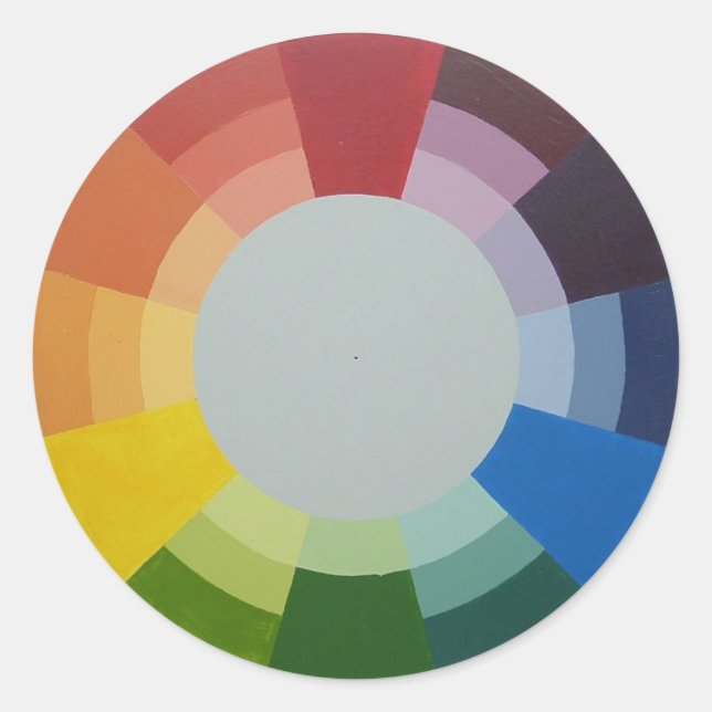 Rond Sticker COLORWHEEL (Devant)
